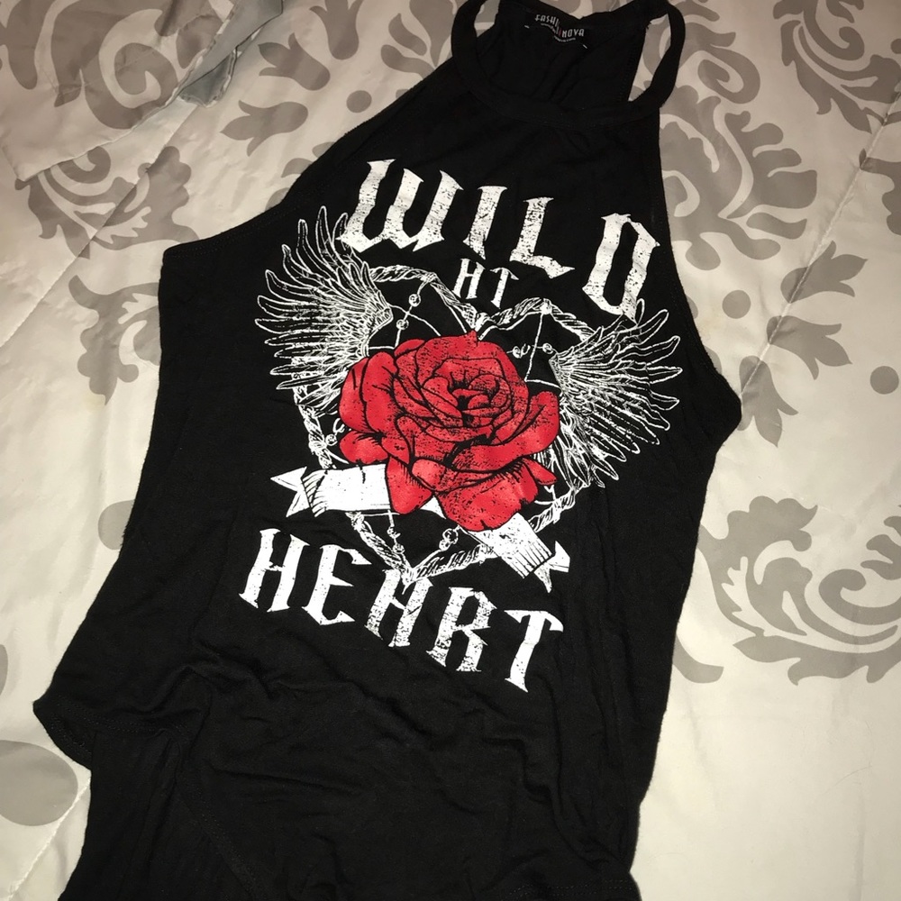 Sexy bodysuit from Fashion Nova—-wild at heart!!!